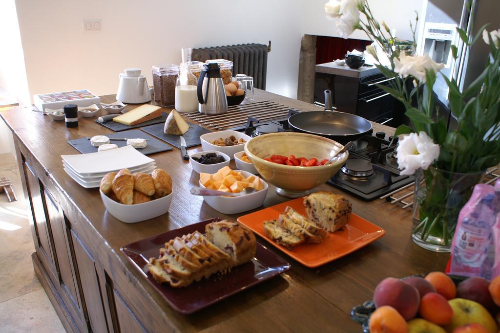 La Maison Rouge D'Uzes B&B Luaran gambar